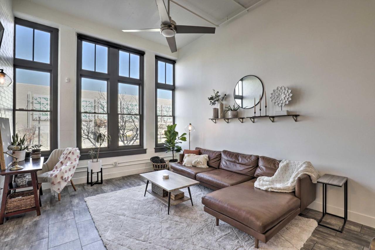 Chic Slc Downtown Studio Loft Walk To Shops Salt Lake City Luaran gambar