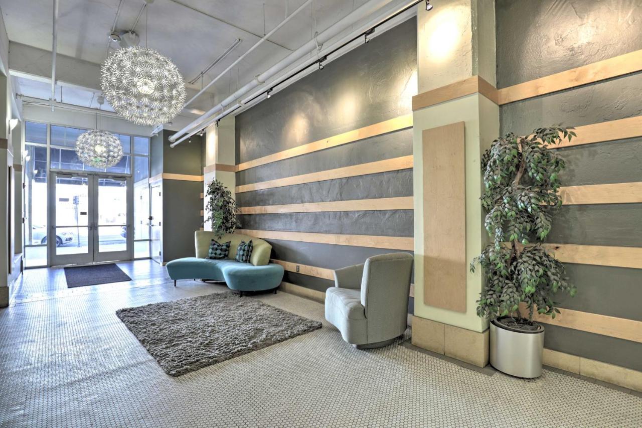 Chic Slc Downtown Studio Loft Walk To Shops Salt Lake City Luaran gambar